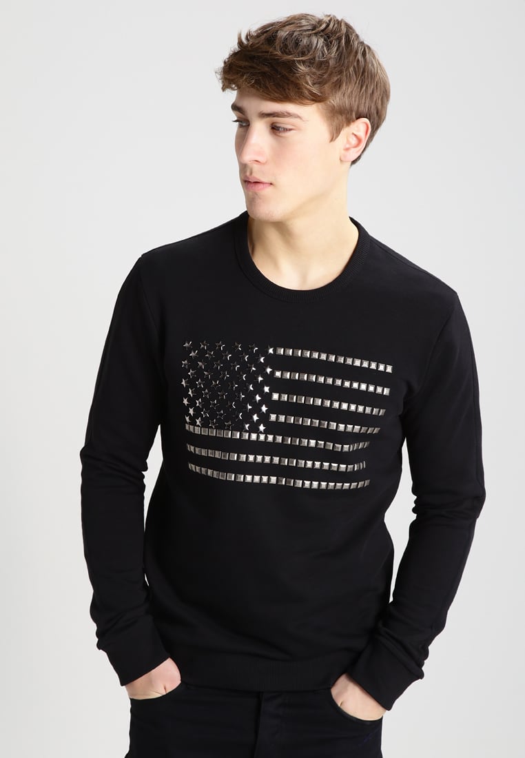 JUST CAVALLI Sweatshirt - black Men Clothing Jumpers & Cardigans Cheap,just cavalli denim shirt,just cavalli jackets,popular stores,Just Cavalli-Men Clothing-Jumpers & Cardigans On Sale, Just Cavalli-Men Clothing-Jumpers & Cardigans Outlet Store - Low Price Guarantee On All Our Items